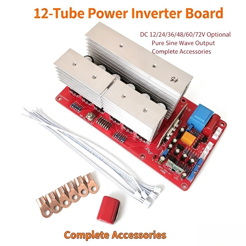 Pure Sine Wave Inverter Board 24V 48V - Płytka główna/obwód drukowany falownika sinusoidalnego czystego,