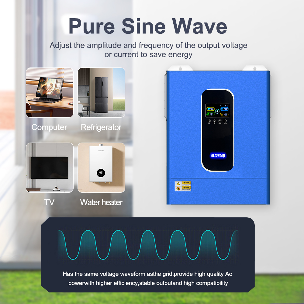 ANENJI 11KW 48V Hybrydowy Inwe – Hybrid Solar Inverter 5.5Kw Mppt 48V recenzja i cena