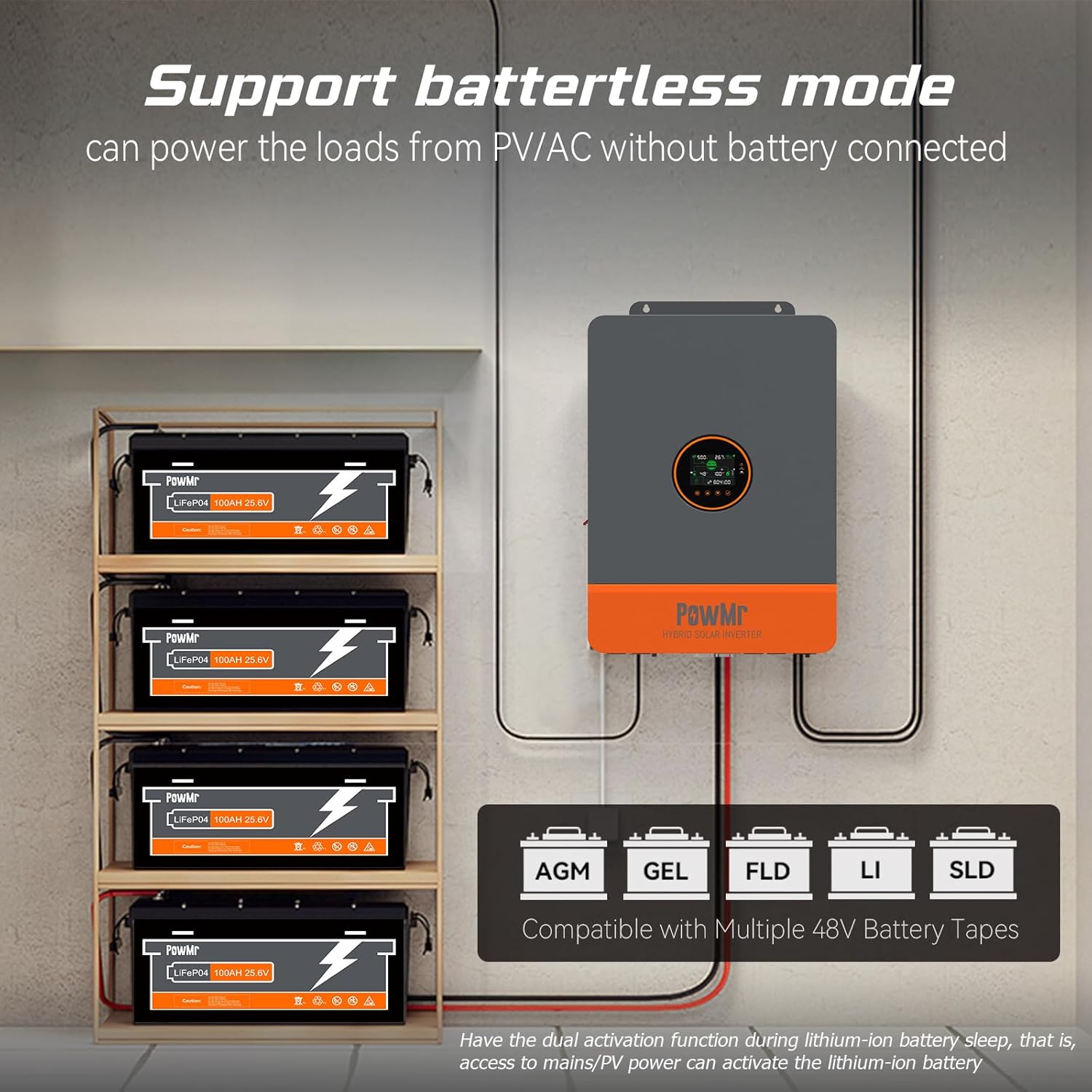 PowMr 16KW 10KW Inwerter Jedno – Split Phase Inverter 10Kw 110V 220V recenzja i cena