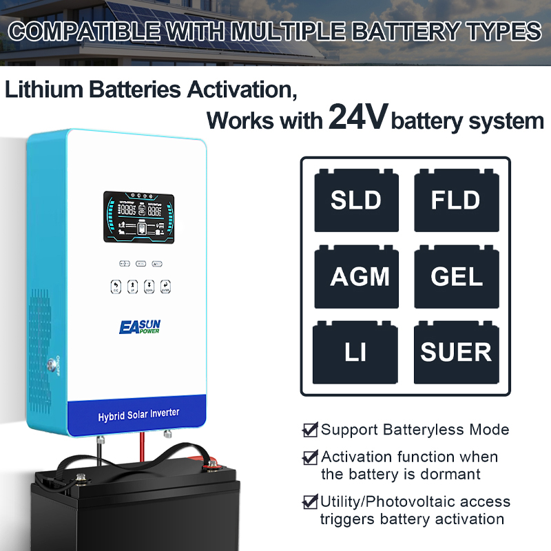 EASUN POWER 4KW 110V Off Grid  – Grid Tie Inverter Limiter 2000W recenzja i cena